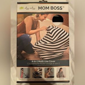 Itzy ritzy mom boss 4-in-1 multi-use cover